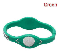 Jon-driven Energibalanserande Sportarmband Silikonarmband Gåva Green