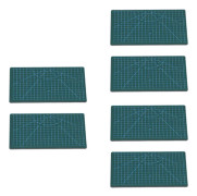 PVC-skärbräda med självläkande funktion, DIY-hantverk, PVC-skärbräda för quiltning, hantverk, sömnad, A5 (6 st)