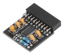 TPM 2.0 Modul 20 Pin LPC Pro Fjärrkort Kryptografisk Säkerhetsmodulkort för PC