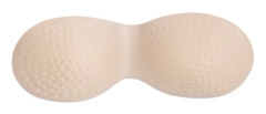 Ett par Sy In BRA CUPS Kuddar Push Up Badkläder Klänning Korsett Så Nude