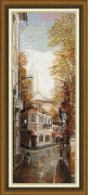 Broderikit Golden Fleece "Väster­gatan" 14.8x40.8 cm