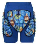 3D Höftskydd Eva Stötdämpande Trosor Skyddande Vadderade Shorts Crash Pad Impact Gear för Skidåkning Skridskoåkning Snowboard Skateboarding[SC] 2XL
