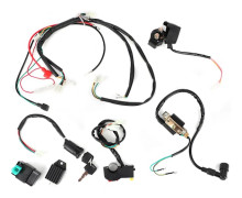 Elektrisk startmotor ledningsnätssats Passar för 50cc 110cc 125cc Pit Quad Dirt Bike Atv