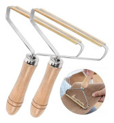 Bärbar Hårborttagare 2-pack Reseborste för Borttagning av Ludd Djurhår och Damm