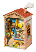 3D Miniatyr Dockhus Kit Trä att Bygga för Vuxna Tonåringar, 1:28 S