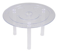 Tårtstöd för flervåningstårtor Tårtställ 5 nivåer (9/12/16/20/26cm) med 20 plastpluggar Rail-WELLNGS