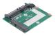 MSATA till 2.5 SATA 6.0gps Konverteringskort för Windows Linux OS X 10