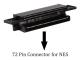 72-stifts kontaktutbytesdel reparationskit för Nintendo NES 8-bitars system