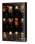 Adventskalender 2025 24 Nedräkning till Halloween Populär Kalender Halloween Överraskningslåda Rolig Gåva
