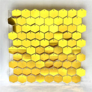 Hexagon Shimmer Board Paljettpanel GULD GULD Gold