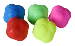 5 st reaktionsbollar i gummi för smidighetsreflexträning hand-öga-koordination