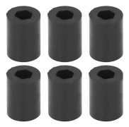 20 st Gummiplockhjul 5 mm Hexhål 30A Hårdhet Robot Tillbehörssats 5618-4008-0012