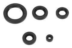 5 st Vevaxel oljetätningssats gummi för kinesisk 125cc 150cc 200cc 250cc upprätt motorer ATV Go Kart Quad Pit Dirt Bike