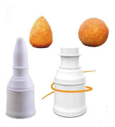 2 st Köttbullsformar - Multifunktionellt DIY-kit Risbollsform Köttbullssked Bollformare Bento Bollskopa Cake Pop-kit