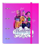 Demon Hunters Kpop pärm med 4 ringar