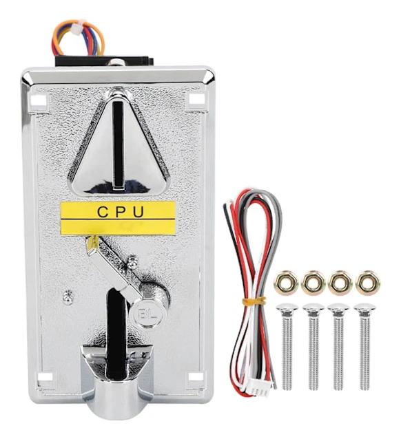 Programstyrd elektropläteringspanel med flipskydd och myntväljare