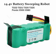 14.4V Batteri Sweeper Robot NiMH Batteri för Kitfort KT504 Haier T322 T321 T320 T325/Panda X500 X580/Ecovacs Mirror CR120