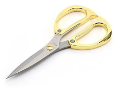 Mordely K82 Stainless Steel Alloy Scissors Multifunctional Household Powerful King Kong Scissors (golden)
