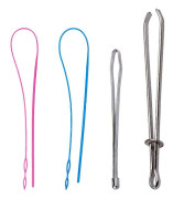 1 Set Plast Snörträdare Special Midjebandsrep Trädare DIY Bältes Trädningsverktyg Kompakt DIY Sömnadsverktygsset för Hem Butik (2ST M[D] 7.8x1.5x2cm