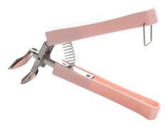 Anti-Hot Clip Skål Skålar Klämma Mikrovågsugnsbricka Halkfria fat Klämma Hushållsångare Klämma Köksredskap Pink Take Bowl Clamp