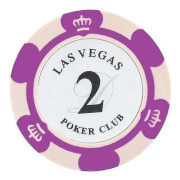 1278 | 20 ST Kasinochips - Portabla spelmarker för Las Vegas Coin{h} 2 Face Value
