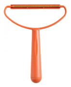Bärbar hårborttagare Manuell hårborttagare för husdjur Återanvändbar luddrulle, tyg fluffborttagare för kläder matta soffa (orange)
