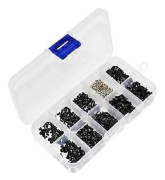 Laptop Skruvsats, 500st M2 M2.5 M3 Universella Platt Huvud Datorskruvar Laptop Reparations Tillbehör