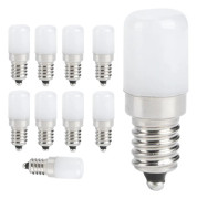 10 st 1,5W E14 Lamp Lampa Varmvitt Ljus Lampa för Ljuskrona Vägglampa Hem Belysning AC 110V