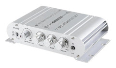 12V 400 Watt Bil Ljud Stereo Förstärkare 2.1 Kanal Hifi Högtalare Effektförstärkarsystem Utomhus