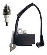 530039198 Tändspolar med tändstift för Poulan Craftsman motorsågar Motormodul, ersätter spole