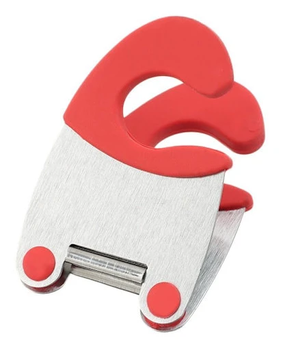 2st Pan Side Scoop Clamp Pot Edge Shovel Clip RÖD Red
