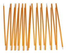 2-pack utomhuscamping vandring trekking 12-sektions aluminiumlegering 8,5 mm 4,42 m tältstänger