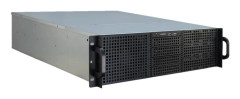 Inter-Tech IPC 3U-30255 - Chassi - Server (Rack) - Svart