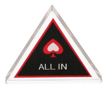 Dealerknapp Pokerskydd Pokerkort Pokerskydd Dealer Poker Tillbehör Pokerspel Dealerknapp Pokerspel Dealerknapp Spelrekvisita[D] Multi 8X6.5X0.25cm