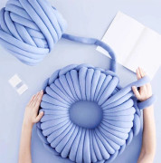 Grovstickat Garn Supertjockt Armstickning ROVING Stickad Filt Grovt Garn Supertjockt Garn för Stickning Virkning Mattor Hattar 500g Grov Handstickning