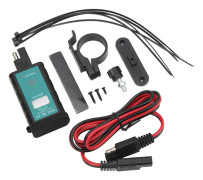 Motorcykel Snabbladdare 1224V IP66 Vattentät med 1m Kabel SAE till USB TypeC Adapter för Telefon Surfplatta