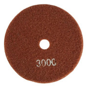 5 tum 125 mm våtpoleringsdynor 3000 korn för granit betong marmor