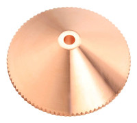 1 st enkel lager lasermunstycke mässing för CO2 fiberlaserskärmaskin 1,8/2,0/2,5/3,0 mm2,5 mm