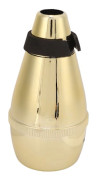 Trumpet Mute Replacement ABS Plast Mini Helt sluten ljuddämpare Trumpet Accessories Guld