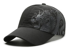 Unisex Baseball Cap UPF 50 Ostrukturerad Hatt med Fällbar Lo F