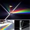 2 st Klar Triangulär Prisma, 15 & 2,5 cm Längd Optiska Prismor för Undervisning i Ljusspektrumfysik och Fotofotograferingsprisma[D] Transparent
