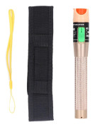 Fiberoptisk visuell fel lokaliserare, guld, halkfritt handtag, aluminiumlegering, dammtät, 2,5 mm kontakt, 30 mW