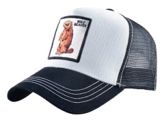 Unisex Animal Mesh Trucker Hat Snapback Broderad Patch Baseball Caps, SL-WE