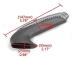 Rhyming Handbromsspakskydd Trim Kolfiberlook Bilinteriörtillbehör Passar Honda Civic 2006-2011 47125-SNA-A82ZB