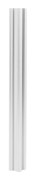24mm T-spår Aluminiumprofiler Extruderingsram med Längd 288mm/11.33in för 3D-skrivare