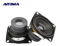 2 st 2-tums Mini Audio Portabla Högtalare Full Range Högtalare 4 8 Ohm 10W DIY Högtalare Hemma Bio Ljudsystem