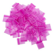 100 st Plastförpackningspåsar Ziplock Pillerförpackningspåsar Ne{BT} Pink