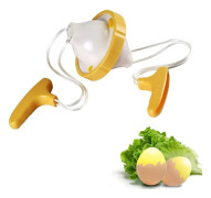 1 st manuella äggshakers mixer, ägg scrambler shaker, handvisp - on stock