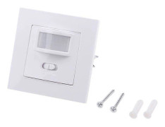 220-240V AC Väggmonterad 9m Automatisk PIR Infraröd LED Rörelsesensorsbrytare