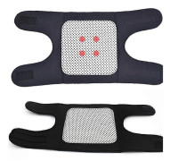 1 par Turmalin Armbågsmassageband Självuppvärmande Armbåge Självuppvärmande Armbåge Termisk Turmalinbälte Armhälsovård 1 pair without word